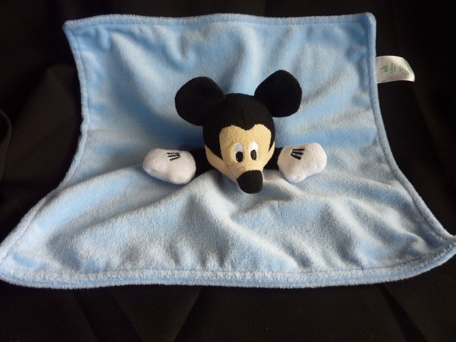 Disney Baby Mickey Mouse Plush Stuffed Animal Snuggler Blanket Red 