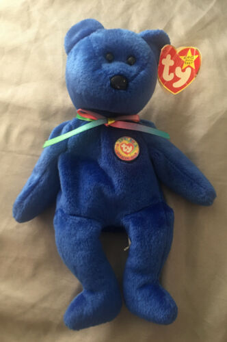 1998 clubby beanie baby