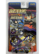 New Sealed Batman Race Car Collector Card Die Cast 1:64 scale 2000 - $25.73