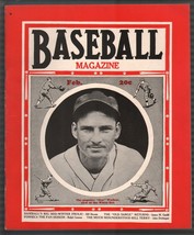 Baseball Magazine 2/1938-Gee Walker-Lou Gehrig-Bill Terry-MLB-pix-info-FN - $122.22