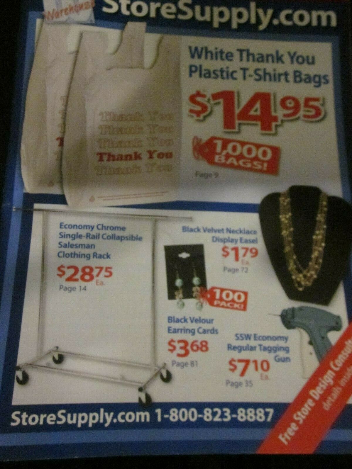 STORE SUPPLY WAREHOUSE CATALOG BRAND NEW Catalogs