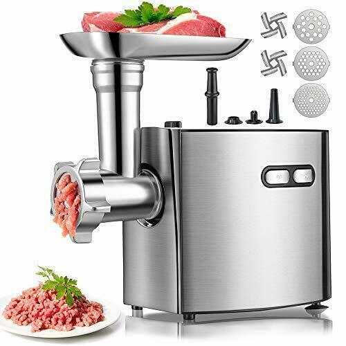 Meat Grinder for Home Use, cheffano ALTRA Stainless Steel Electric Meat