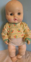 Vintage 1969 12&quot;  EFFANBEE   OPEN CLOSE EYES Vinyl Baby Doll - $21.60