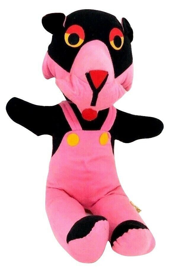 vintage pink panther stuffed animal