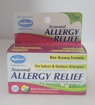 Hyland's Seasonal Allergy Relief Homeopathic 60 Tablets