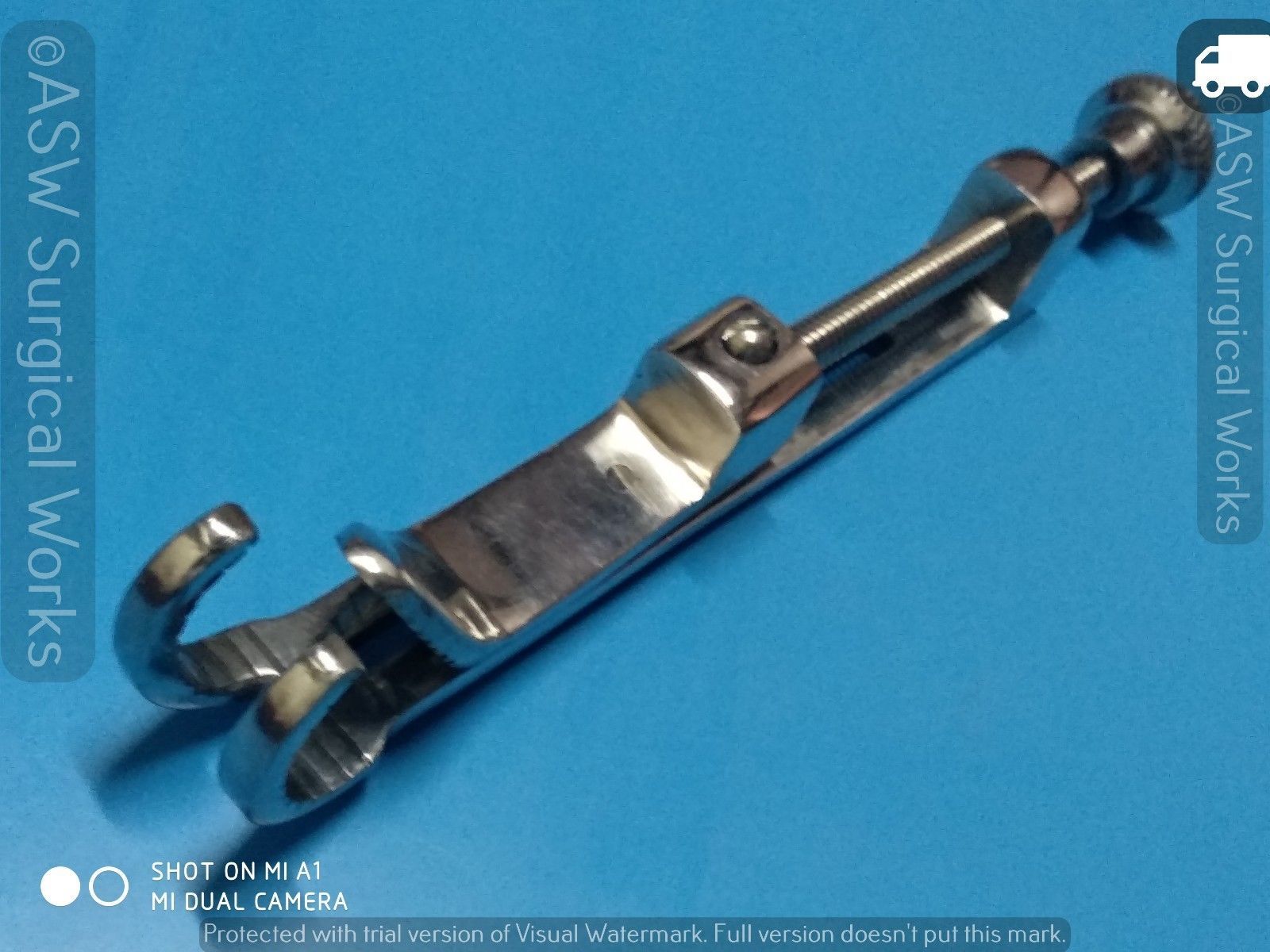 Set Of 3 Assorted Lowman Bone Clamp Size S+M+L orthopedic Surgical