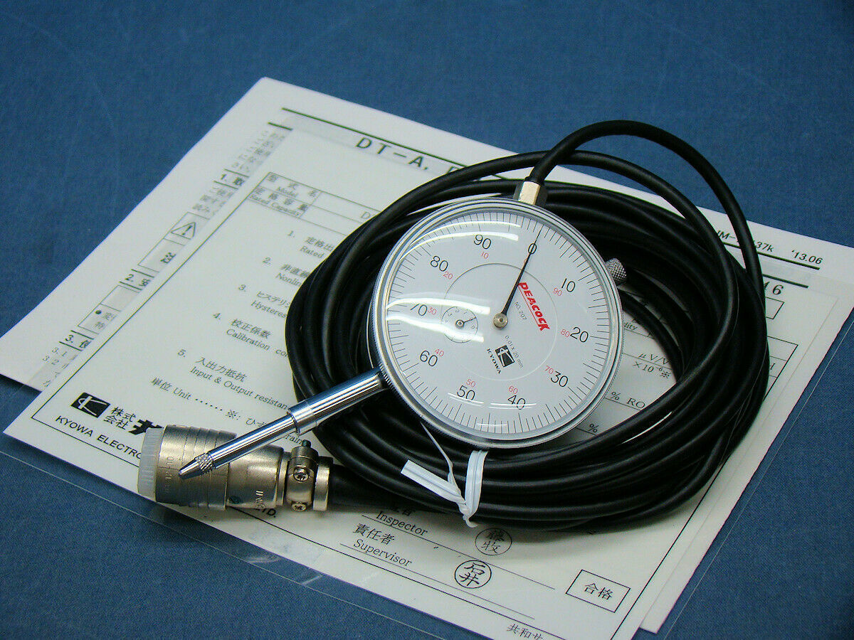 KYOWA DT20D Strain Gauge Converter 20mm Used Other Business & Industrial