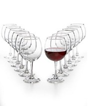 Martha Stewart Essentials Glassware  12 - Piece Red Wine Glasses Set NEW - $34.99