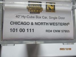 Micro-Trains # 10100111 Chicago & North Western 40' Hy-Cube Box Car N-Scale image 7