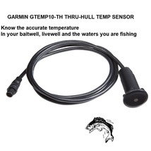 GARMIN GTEMP10-TH THRU-HULL TEMP SENSOR Know Accurate Water Temperatures - $99.81