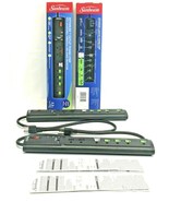 Sunbeam 7 Outlets Mountable Surge Protector Power Strip w/ 2 Always on O... - $19.79