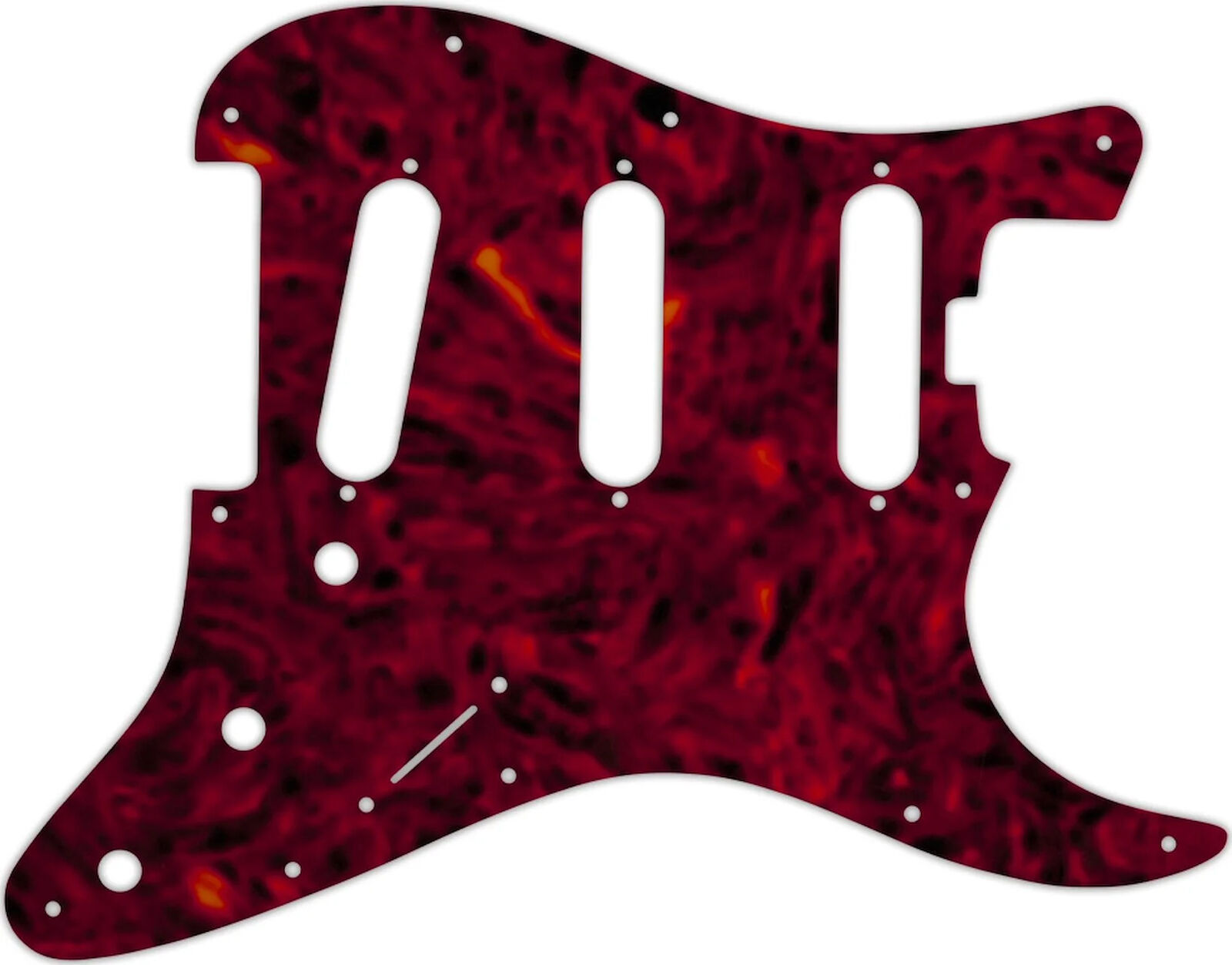 WD Custom Pickguard For Fender American Elite Stratocaster SSS #05T Tortoise ...