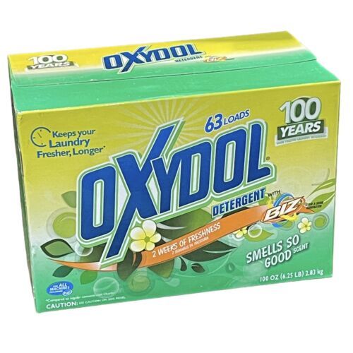 Oxydol (1) Powder Laundry Detergent Biz Stain Odor Eliminator 100 oz