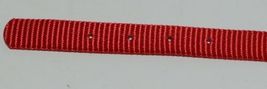 Valhoma 720 10 RD Dog Collar Red Single Layer Nylon 10 inches Package 1 image 4