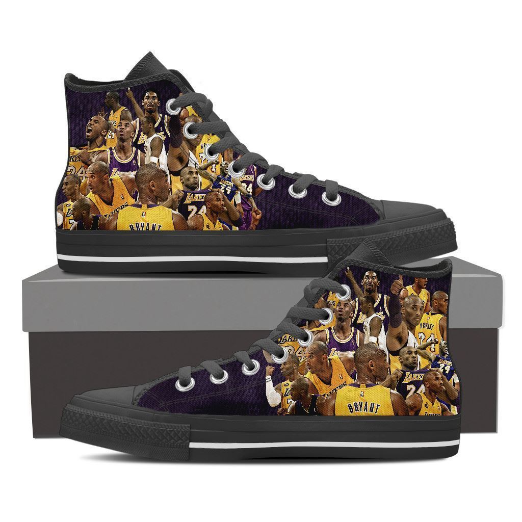 Kobe Bryant custom canvas shoes for men - Casual Shoes