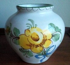 Vintage Ulmer Keramik Hand Painted Small Vase 105 - $20.00