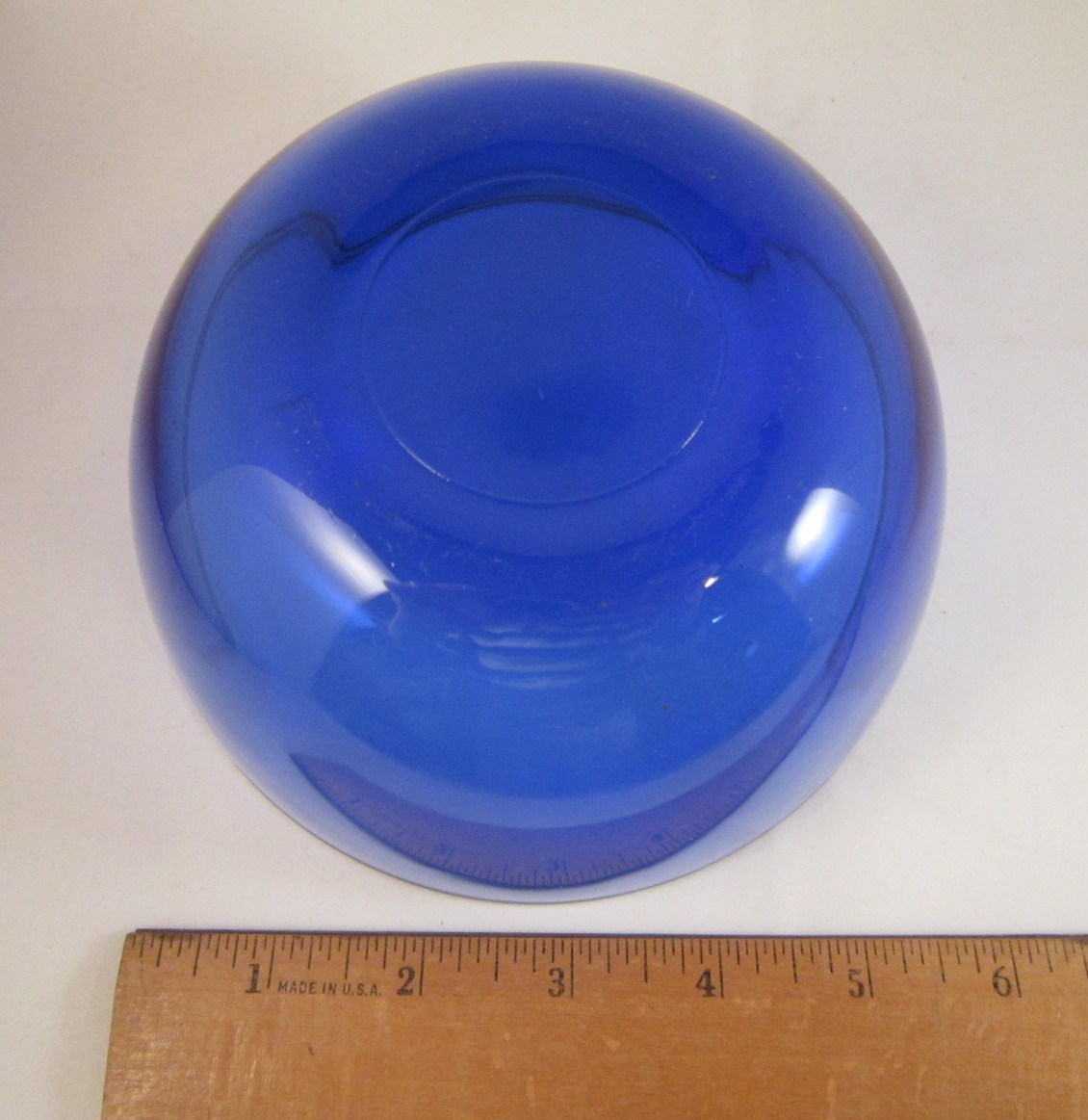 Cobalt Blue Glass Bowl Serving Dish Vase For Red White And Blue Decor Bowls