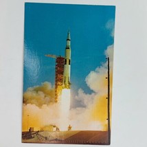Apollo 11 Launch John F Kennedy NASA Space Center Florida Color Postcard - $5.93