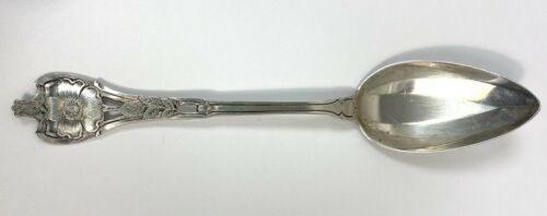 Rose by Kirk Sterling Silver Grapefruit Spoon Fluted Custom Made 5 3/4" 