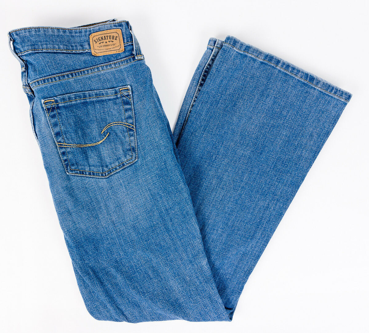 levi strauss stretch low rise bootcut