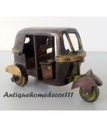 Vintage Brass THAI Taxi Model New TUK TUK Car Toy Craft Souvenir Vintage... - $64.35