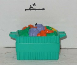 Fisher Price Current Little People Noahs Ark Accessory Teal Basket FPLP - $4.46