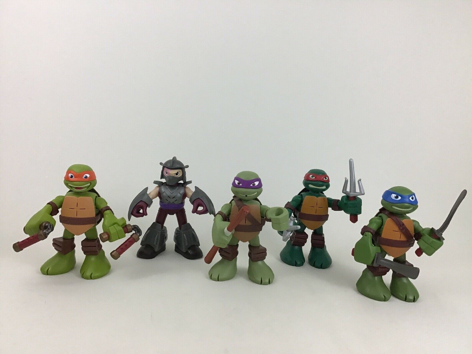 Teenage Mutant Ninja Turtles Complete Set Half-Shell Heroes Talking ...