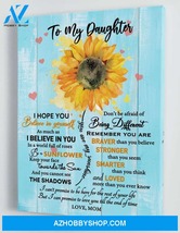 To My Daughter - From Mom - Hard Time Framed Canvas Gift - $49.99