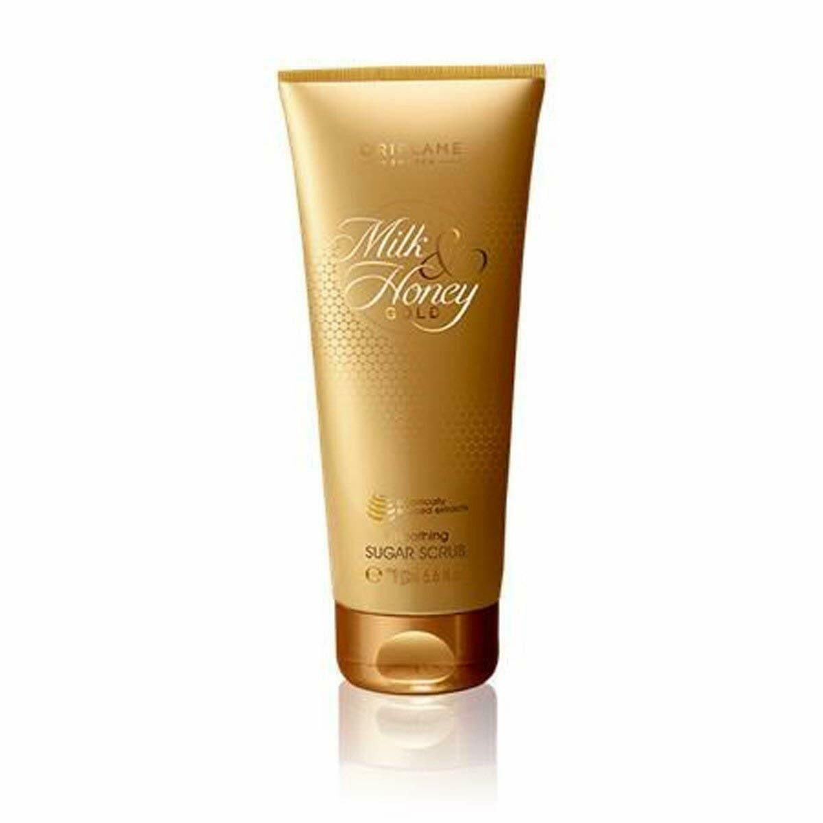 Real Oriflame Sweden Milk & Honey Gold Smoothing Sugar Scrub 75 gm Free Ship Body Scrubs
