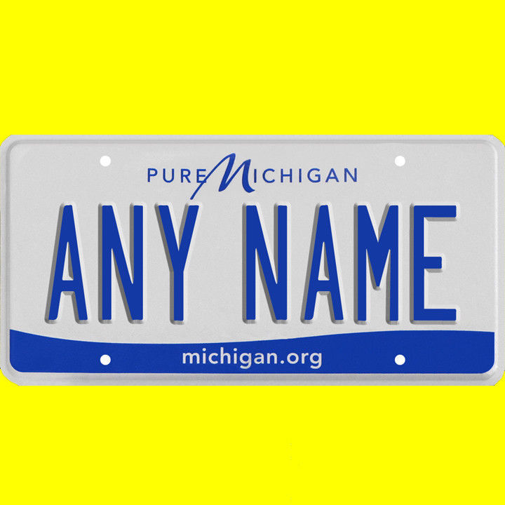 any name Illinois design Bicycle license plate new custom personalized