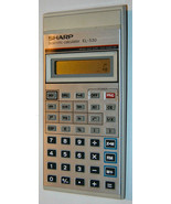 Sharp EL-530 vintage calculator - $8.99