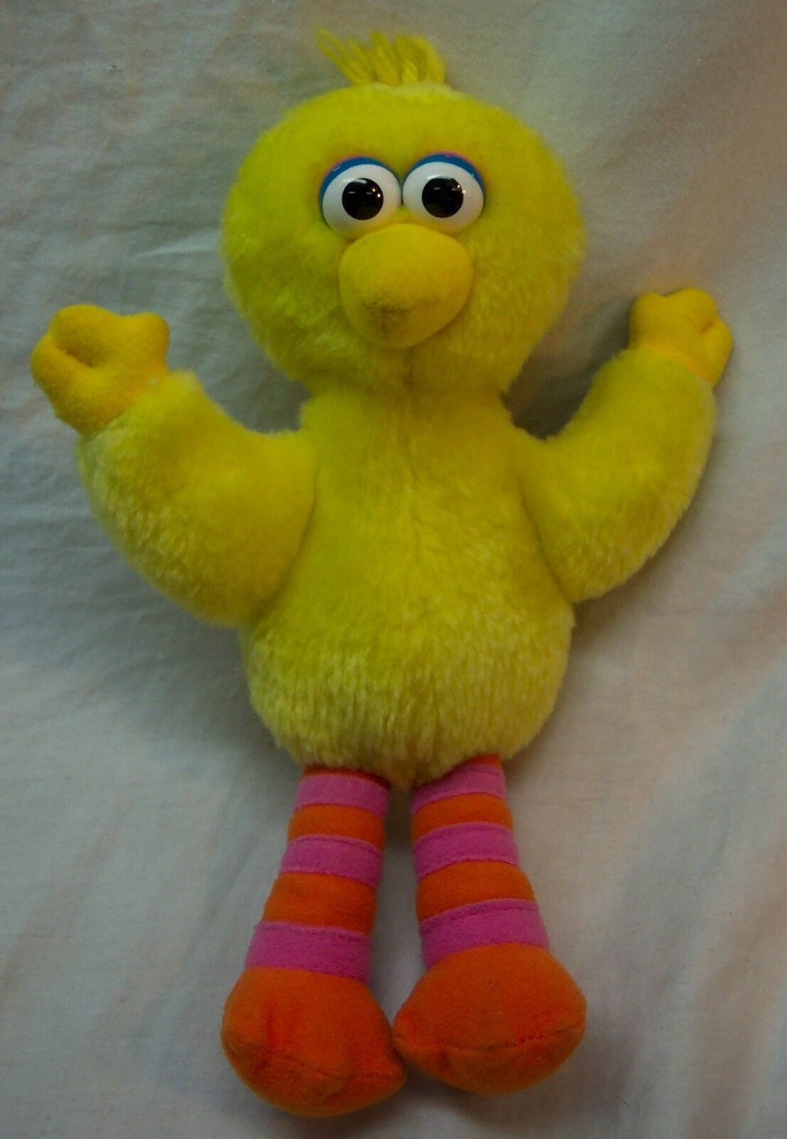 FisherPrice 2000 Sesame Street BIG BIRD 9" Plush STUFFED ANIMAL Toy