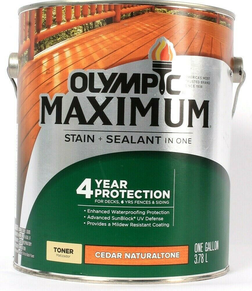 Olympic Maximum 1 Gallon Cedar Naturaltone and 15 similar items