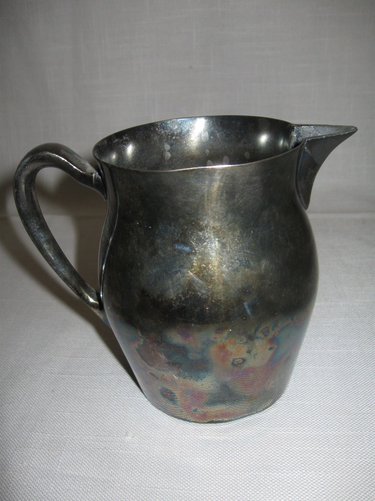 Poole Silver Co Silver Plate Pitcher Creamer and 50 similar items