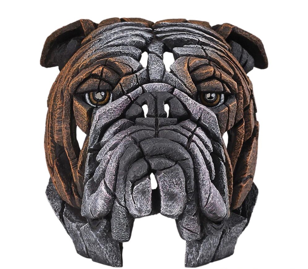 Primary image for Edge Sculpture Bull Dog Bust 12.5" High British Bulldog Loyal 6008544