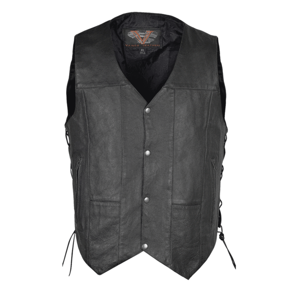 Vance Leather Black and Gray Unisex Rain Suit