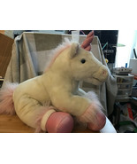 Build-a-Bear Plush White/ Pink Unicorn - $9.50