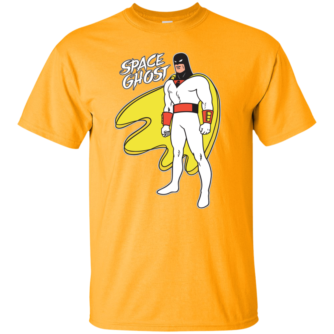 Space Ghost, Superhero Gildan Ultra Cotton T-Shirt - Gold - T-Shirts ...