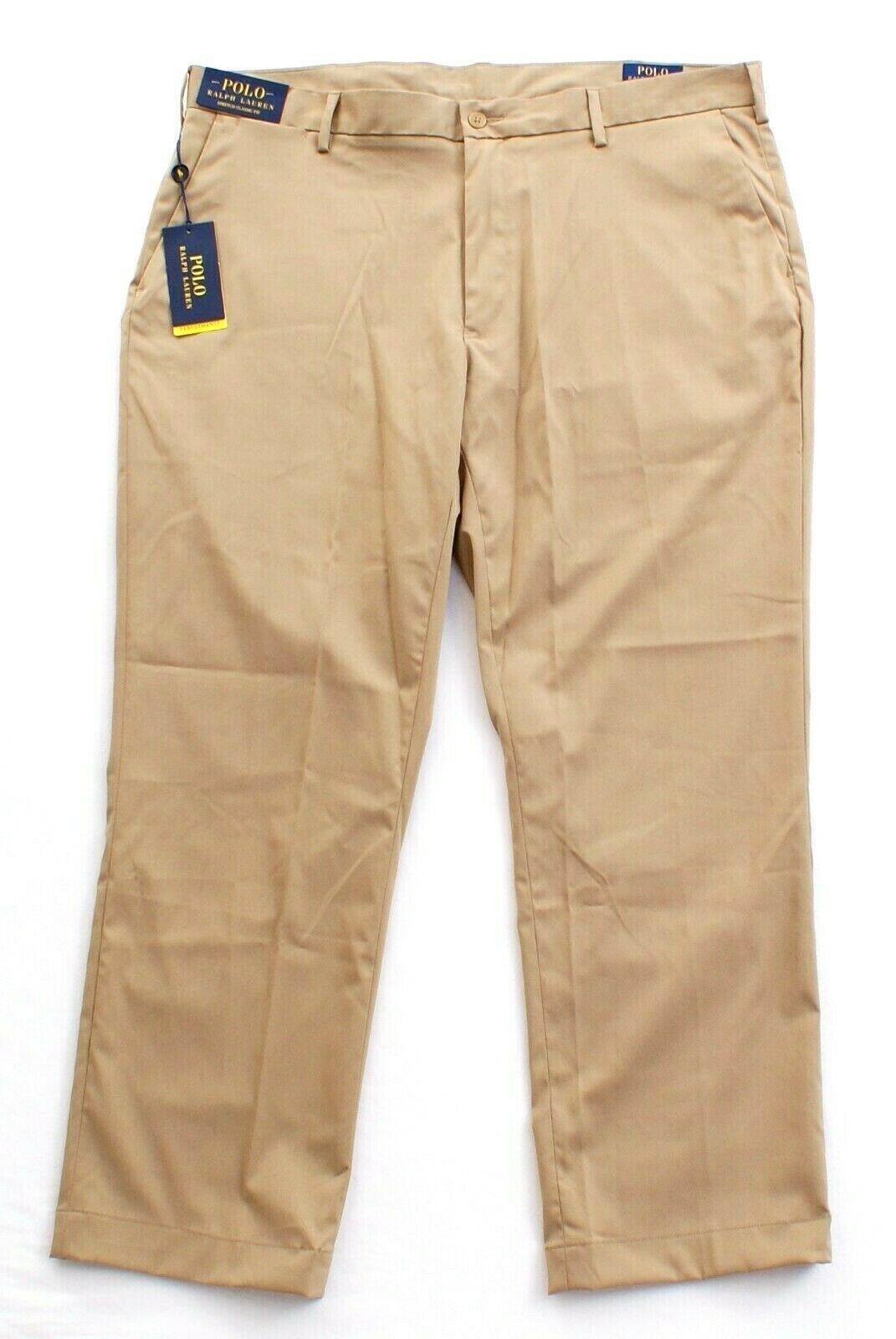 Polo Ralph Lauren Performance Khaki Stretch Classic Fit Pants Men's NWT - $74.24
