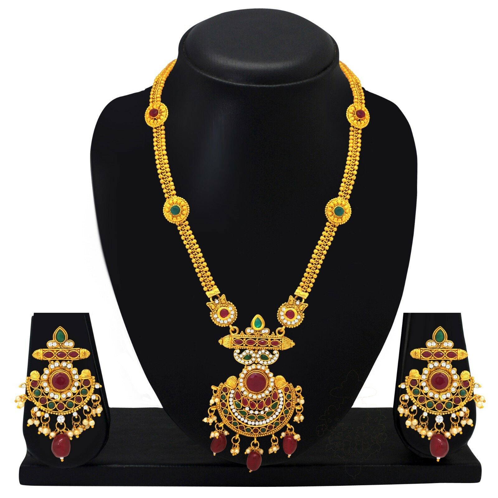 Exiquitie Fashion Glamoureous Indian Traditional Gold Plated Rajwadi ...