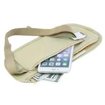 Travel pouch zippered waist compact belt, light weight - £8.21 GBP