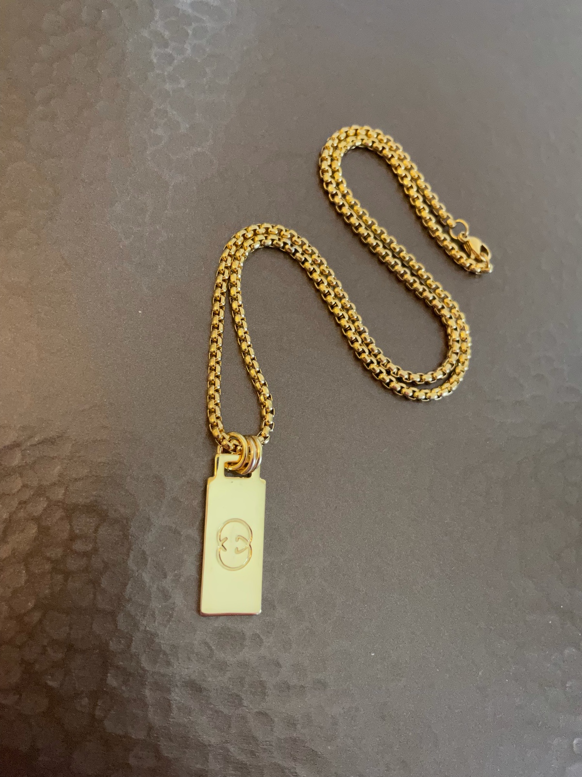 Gucci Pendant on Chain Necklace