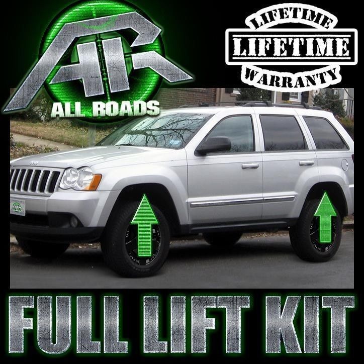 3" Front + 2" Rear Full Lift Kit For 20052010 Jeep WK Grand Cherokee