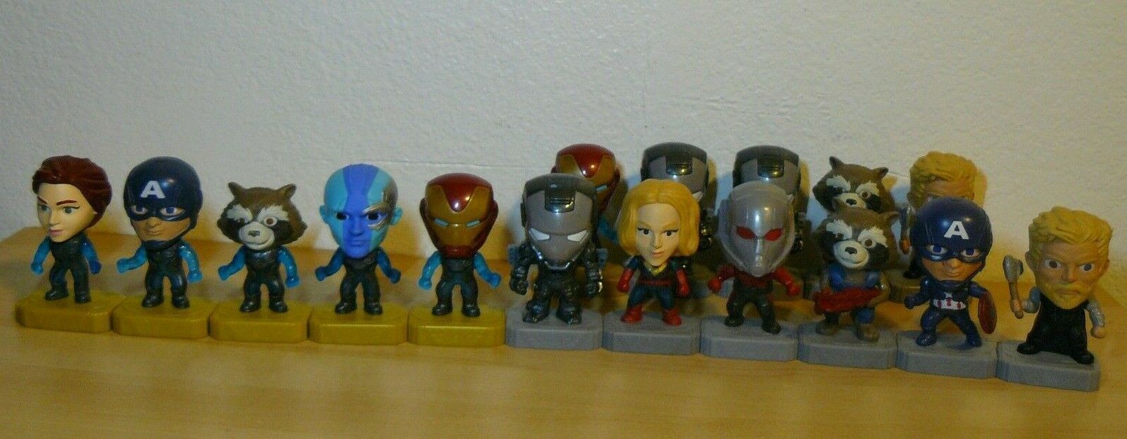 avengers mcdonalds toys names