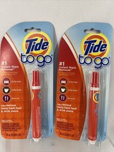 (2) Tide To Go Instant Stain Remover Liquid Pen 10 ml Travel - $6.64