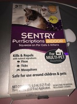 Sentry Purrscriptions Indoor For Cats Of All Weights 3 ct. ~ NEW - $15.84