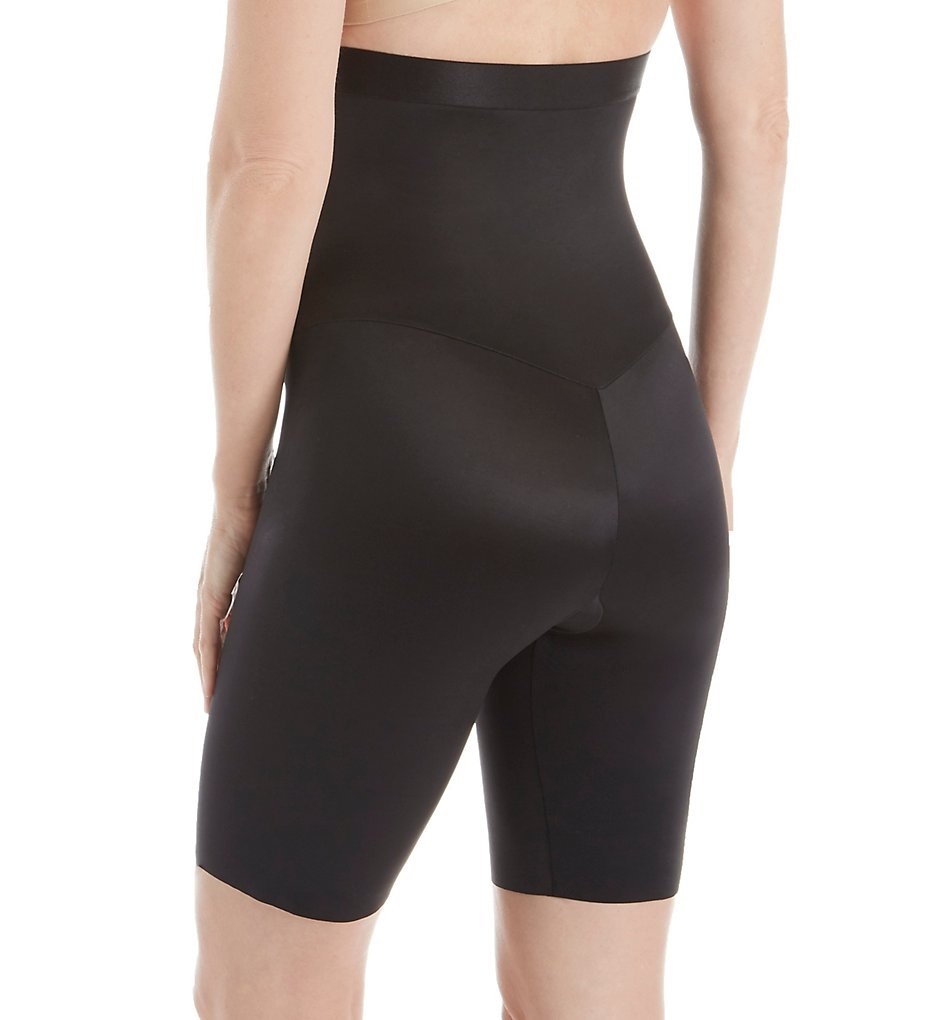 Maidenform BLACK Skin Spa High Waist Thigh Slimmer, US 2XLarge Shapers