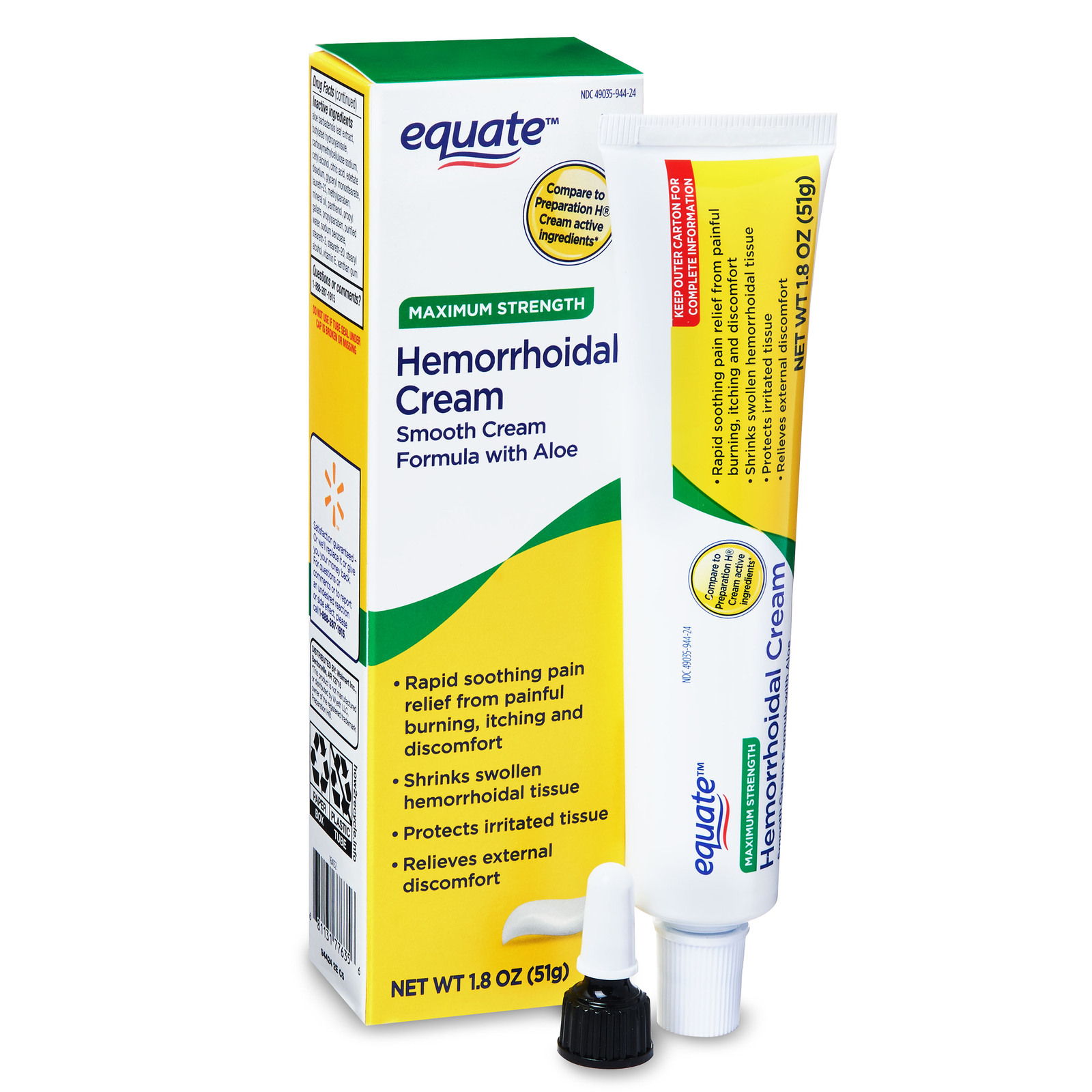 hemorrhoid cream applicator