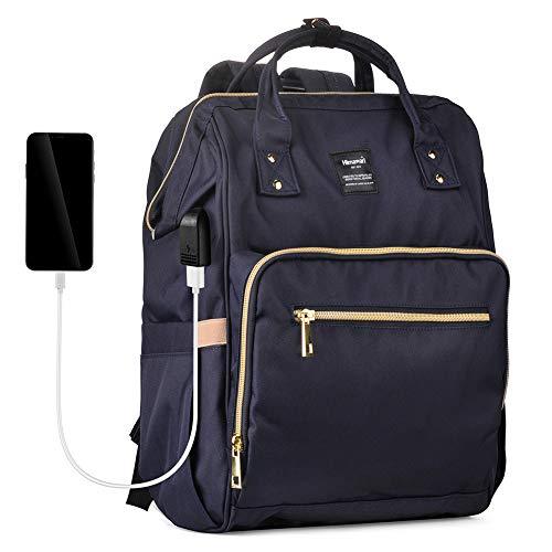 Himawari Diaper Bag Multi-Function Waterproof Travel Backpack with USB Charging - Diaper Bags