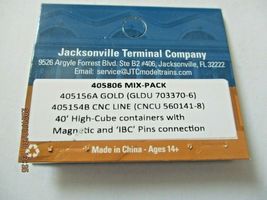Jacksonville Terminal Company # 405806 MIX-PACK HMM  40' Container N-Scale image 4